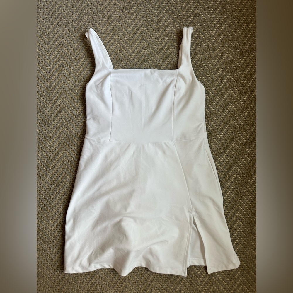 Beyond Yoga White Activewear Dress
